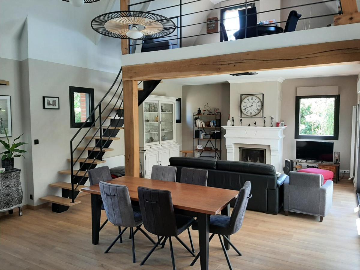 Le Refuge Du Hibou Bed & Breakfast Beaurains Exterior photo